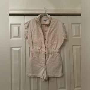 Zara Denim Jumpsuit Size M